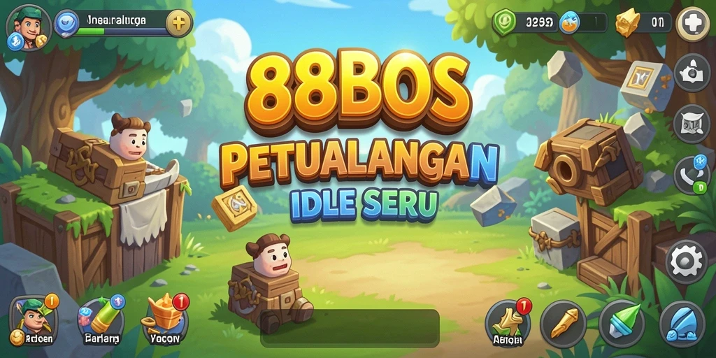 Tampilan gameplay 88BOS yang menarik dan penuh warna.