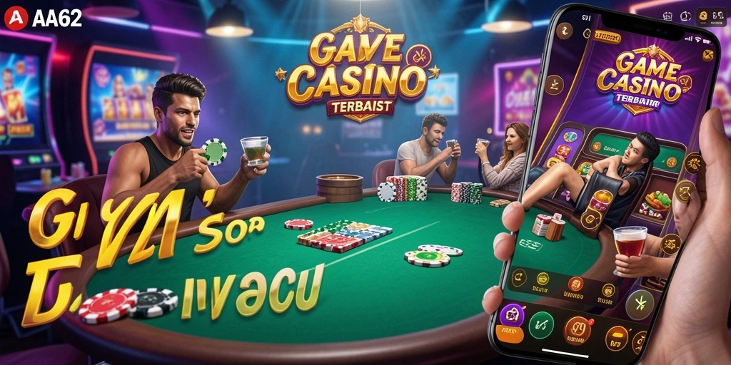 Gameplay menarik di AA62 dengan dealer langsung dan interaksi real-time.