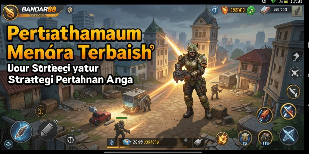 Gameplay BANDAR88 yang mendebarkan dengan strategi menara.