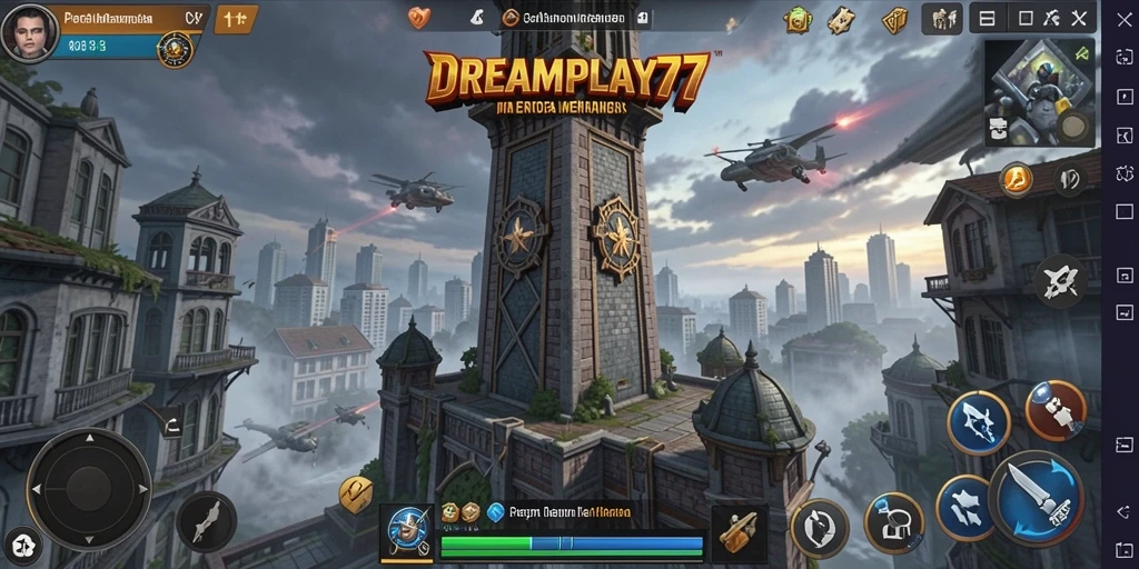 Gameplay seru Tower Defense di DREAMPLAY77 dengan aksi mendebarkan.
