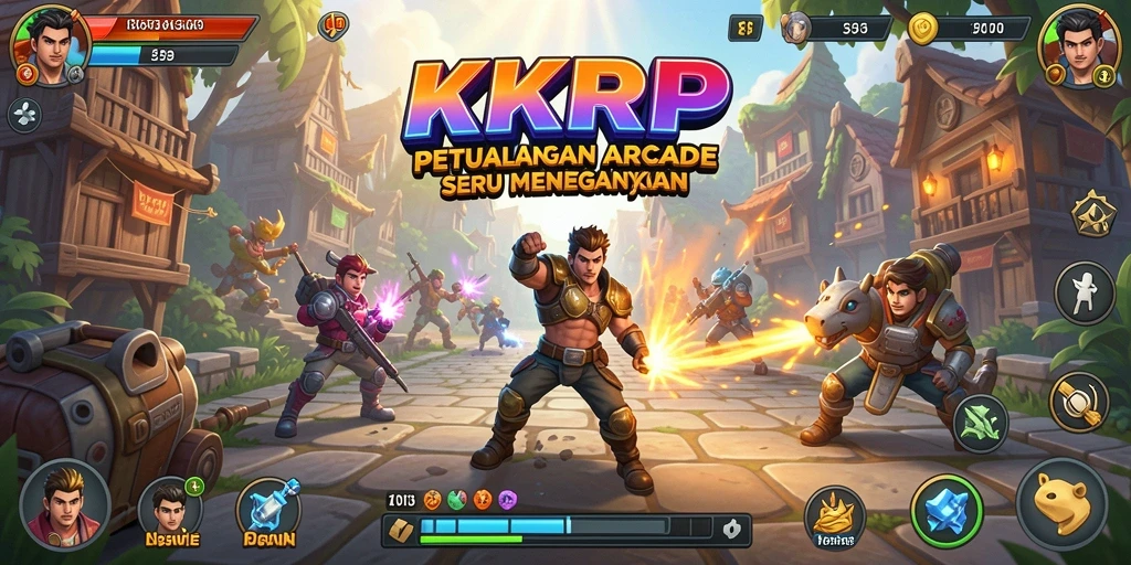 Screenshot gameplay KKRP menampilkan aksi seru dan grafis menawan.