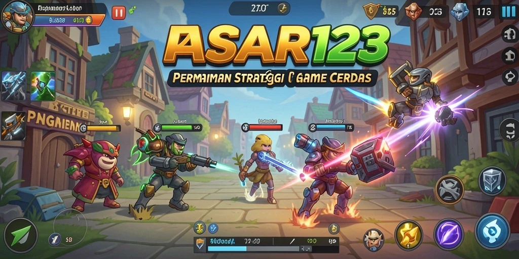 Tampilan gameplay strategis PASAR123 yang menakjubkan.
