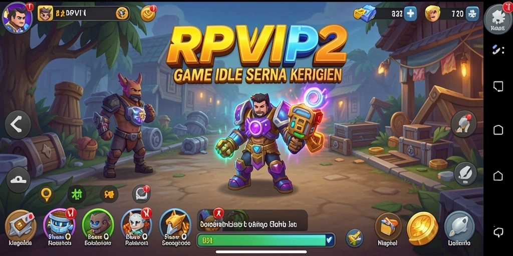 Tampilan gameplay RPVIP2 yang menarik dan penuh aksi.