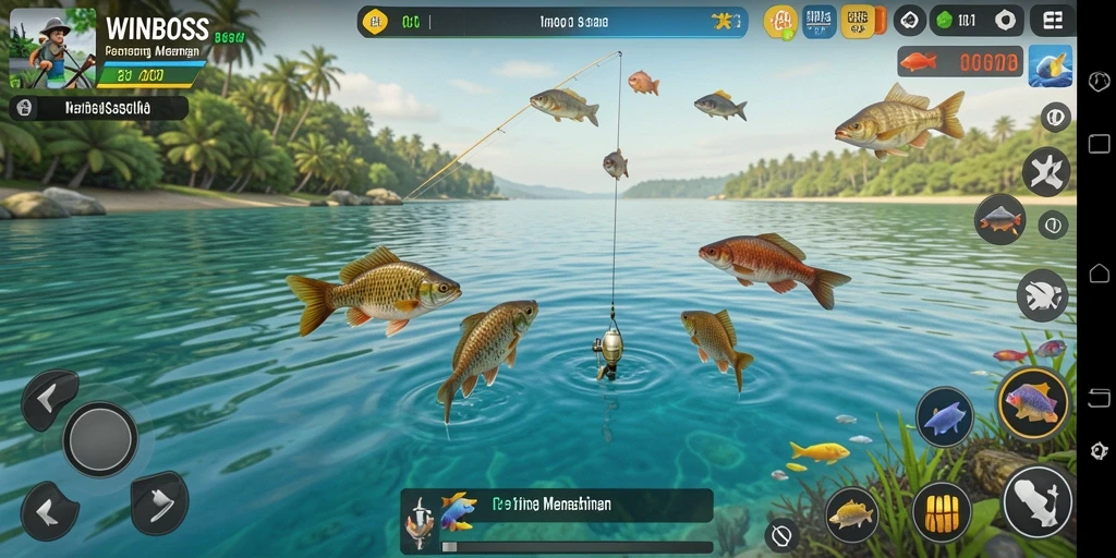 Tangkapan besar dan suasana memancing yang menawan di WINBOSS.